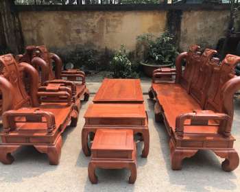 Bàn ghế phòng khách Tần Thủy Hoàng BG045